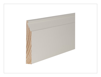 Pine perkins skirting board